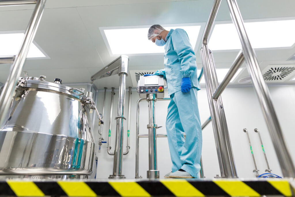 Hygiene sluice cleanroom