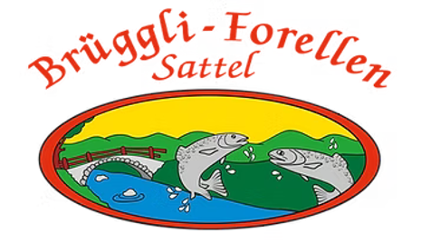 Logo Brüggli Forellen in Sattel, Schweiz