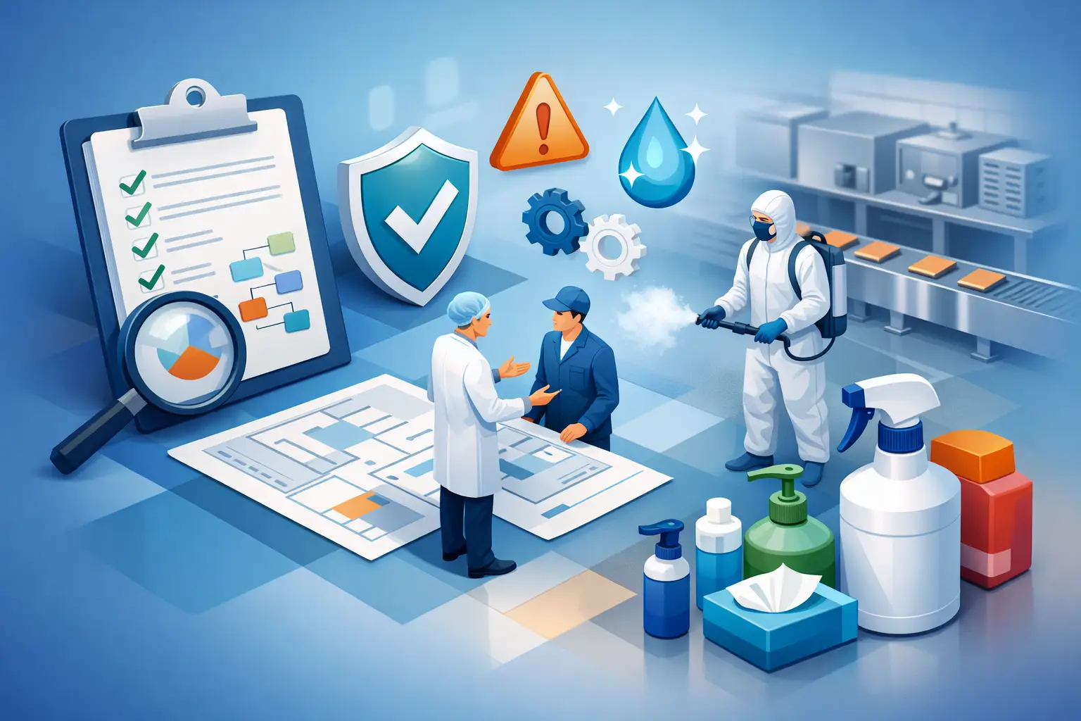 HACCP-konforme Desinfektion sicher planen